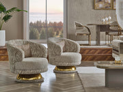 Delux Chair Cream in Cream - 101-DEL-DEL01-B