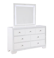 Demi Queen Bed W/ LED - B518-Queen