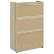 Denia 3-tier Engineered Wood Shoe Cabinet Grey - 950404