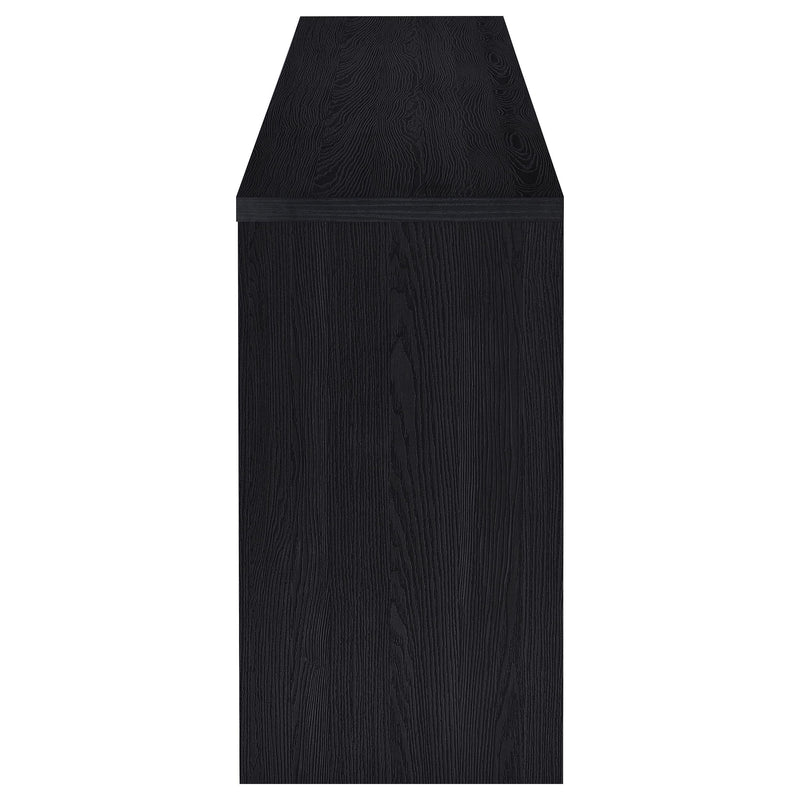 Denison 79-inch 4-door TV Stand Media Console Black - 720223