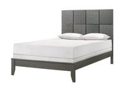 Denker Gunmetal Full Panel Bed - Lara FurnitureFull Bed