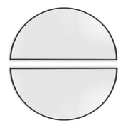 Denlow 2-Piece Wall Mirror in Black - PKG022071