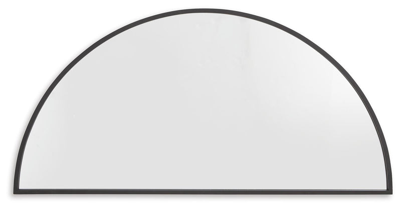 Denlow 2-Piece Wall Mirror in Black - PKG022071