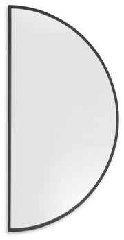 Denlow 2-Piece Wall Mirror in Black - PKG022071