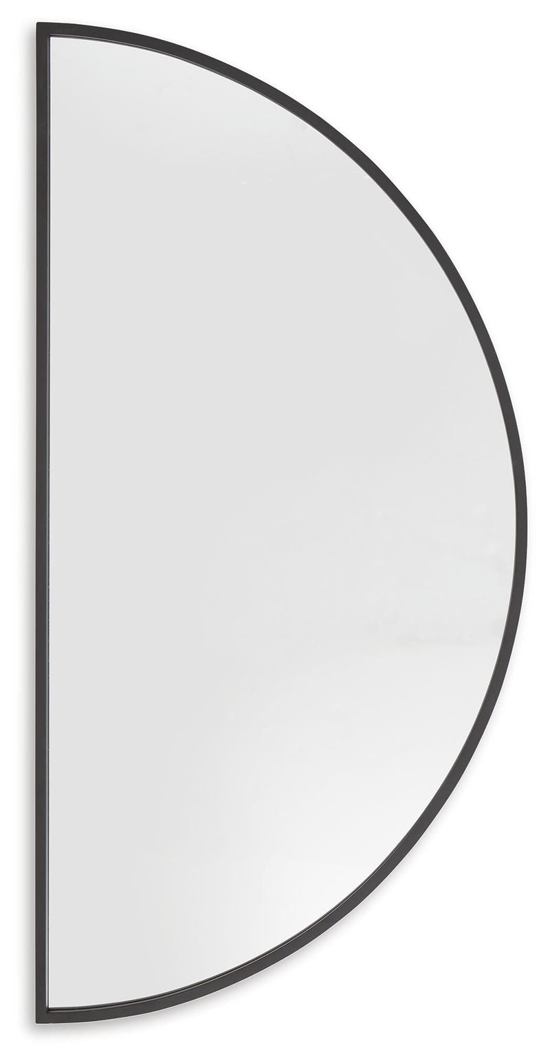 Denlow 2-Piece Wall Mirror in Black - PKG022071