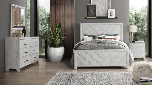 Denver Full 4 PC Bedroom Set Rustic Natural - Denver Full 4 PC Bedroom Set Rustic Natural