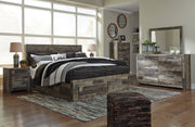 Derekson Gray Storage Platform Bedroom Set | B200 - Lara FurnitureBedroom Set
