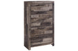 Derekson Multi Gray Chest of Drawers - Gate FurnitureChest