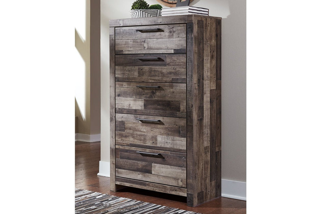 Derekson Multi Gray Chest of Drawers - Gate FurnitureChest