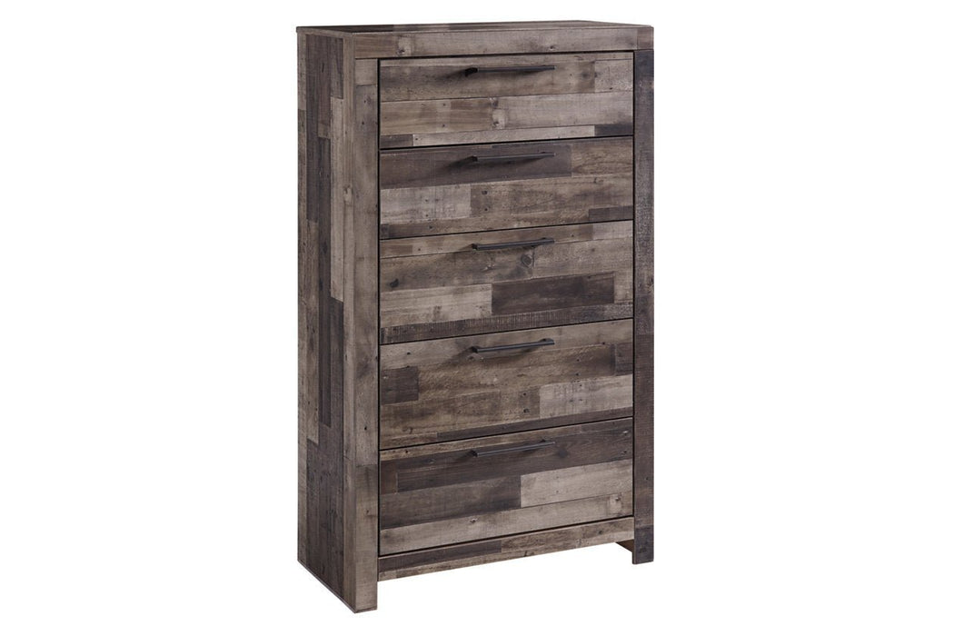 Derekson Multi Gray Chest of Drawers - Gate FurnitureChest