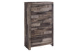 Derekson Multi Gray Chest of Drawers - Gate FurnitureChest