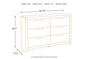 Derekson Multi Gray Dresser - Lara FurnitureDresser