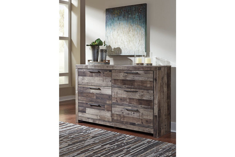 Derekson Multi Gray Dresser - Lara FurnitureDresser