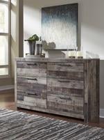 Derekson Multi Gray Dresser - Gate FurnitureDresser
