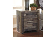 Derekson Multi Gray Nightstand - Gate FurnitureNightstand