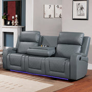 Detroit Gray Sofa & Loveseat & Chair - DETROIT-GY-SLC