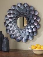 Deunoro Blue Accent Mirror - Gate FurnitureOther Products