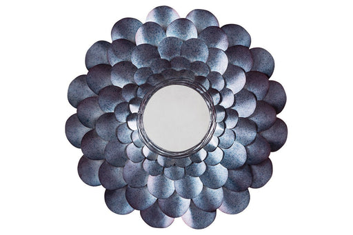 Deunoro Blue Accent Mirror - Gate FurnitureOther Products