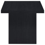 Devar 2-piece Square Cocktail Coffee End Table Set Black - 706408-S2