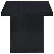 Devar 2-piece Square Cocktail Coffee End Table Set Black - 706408-S2