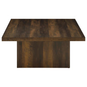 Devar 2-piece Square Coffee and End Table Set Dark Pine - 710888-S2
