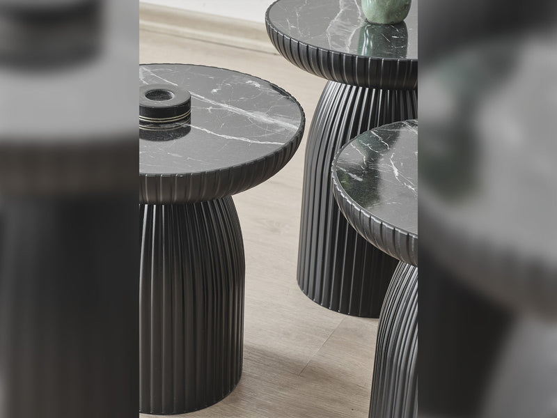 Diamond Coffee Table in Black - 125-DIA-ET-B
