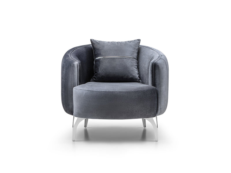 Dior Chair in Grey - 200-ST-DIO-TURKO376-B