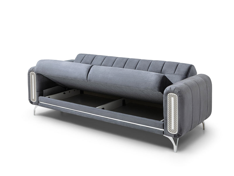 Dior Convertible Sofa in Grey - 200-ST-DIO-TURKO376-3