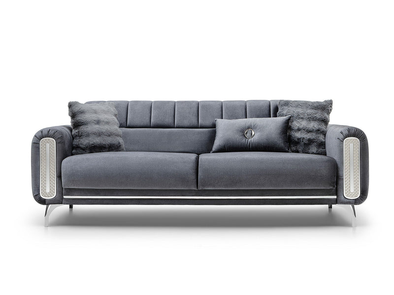 Dior Convertible Sofa in Grey - 200-ST-DIO-TURKO376-3