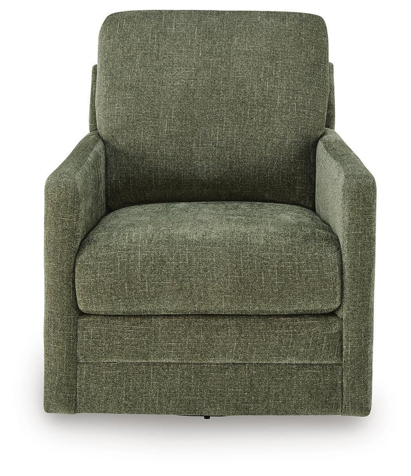 Dishford Evergreen Swivel Accent Chair - A3000840