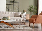 Divano Convertible Sofa in Beige - 200-ELIF-DIV-A310-3