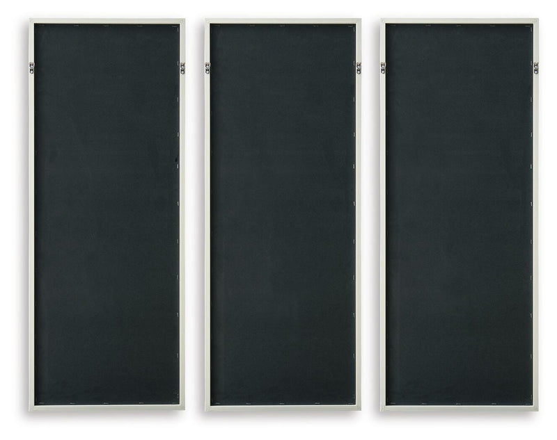 Dixonburg Taupe/Gray Wall Art (Set of 3) - A8000562