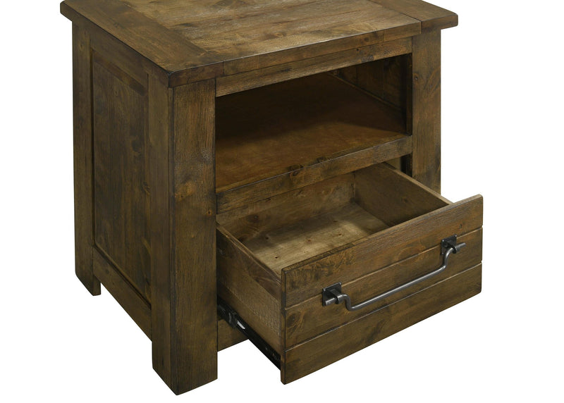 Doherty 4-piece California King Bedroom Set Rustic Brown - 225161KW-S4