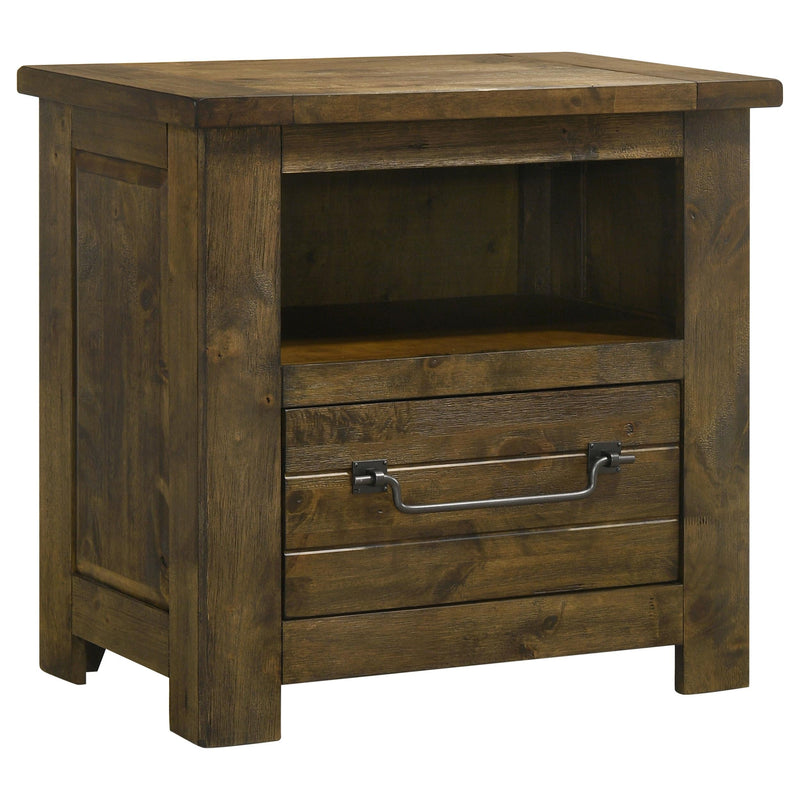 Doherty 4-piece California King Bedroom Set Rustic Brown - 225161KW-S4