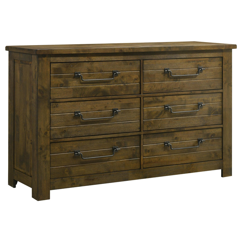 Doherty 4-piece California King Bedroom Set Rustic Brown - 225161KW-S4