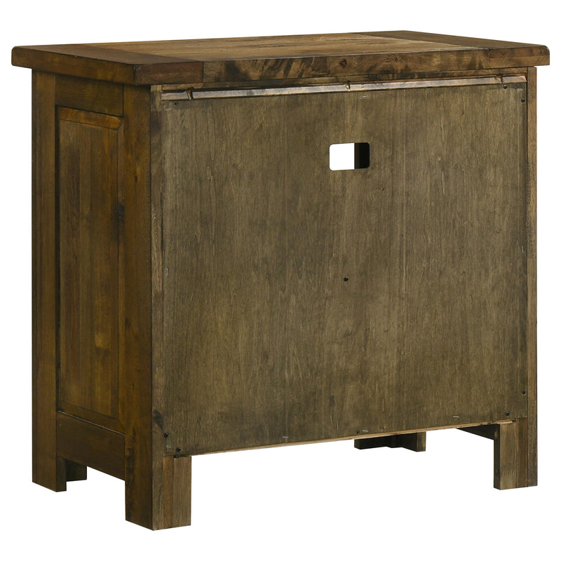 Doherty 4-piece Eastern King Bedroom Set Rustic Brown - 225161KE-S4