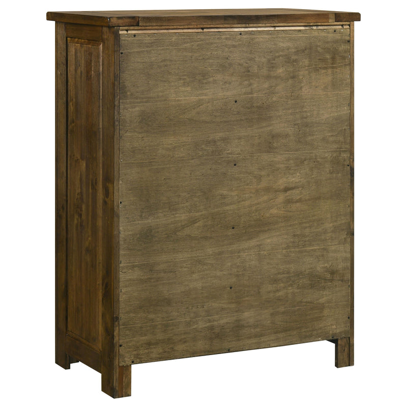 Doherty 5-piece California King Bedroom Set Rustic Brown - 225161KW-S5