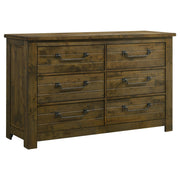 Doherty 5-piece Eastern King Bedroom Set Rustic Brown - 225161KE-S5
