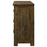 Doherty 6-drawer Bedroom Dresser Rustic Brown - 225163