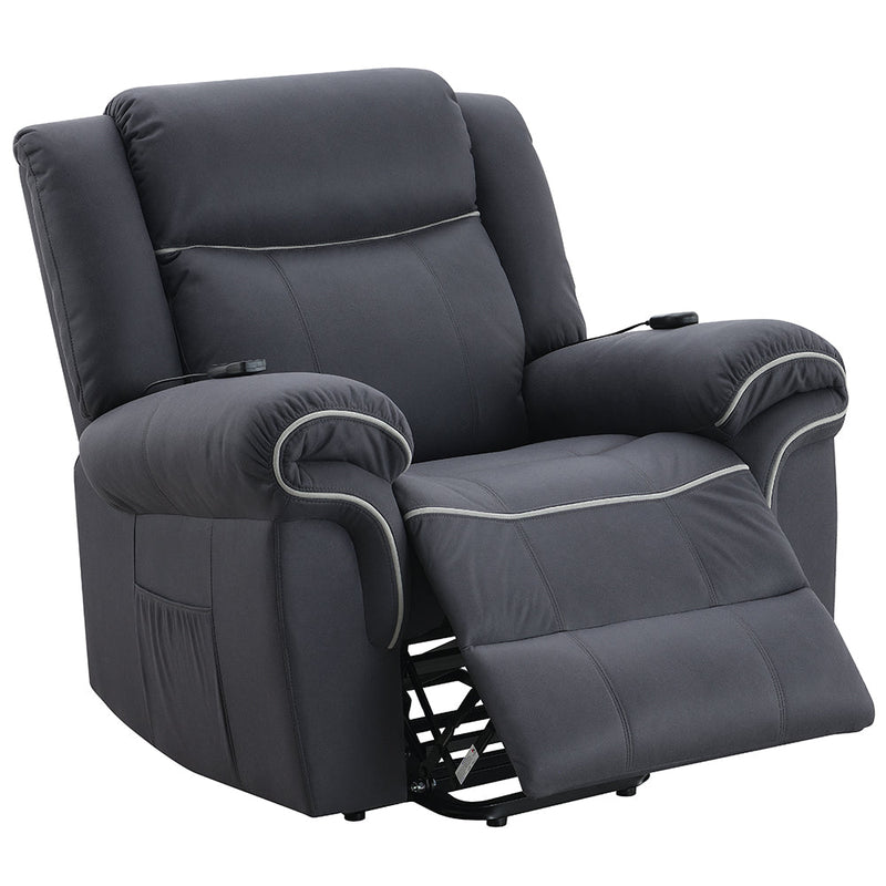 Domana Power Recliner w/Lift & Heating & Massage - LV04274