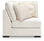 Donelson Creek Vanilla 6-Piece Sectional and Ottoman - 48002U2