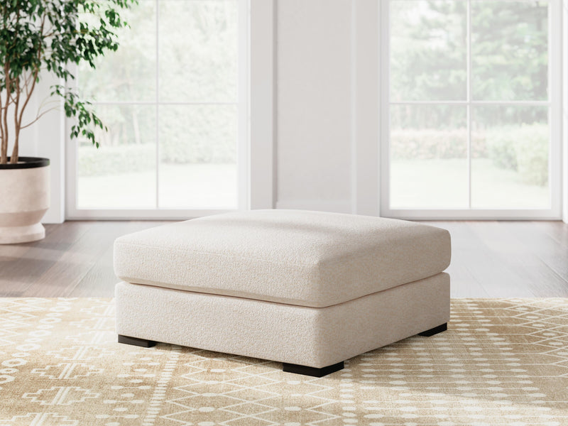 Donelson Creek Vanilla 6-Piece Sectional and Ottoman - 48002U2