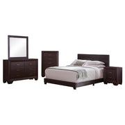 Dorian 5-piece Queen Bedroom Set Dark Cocoa - 300762Q-S5