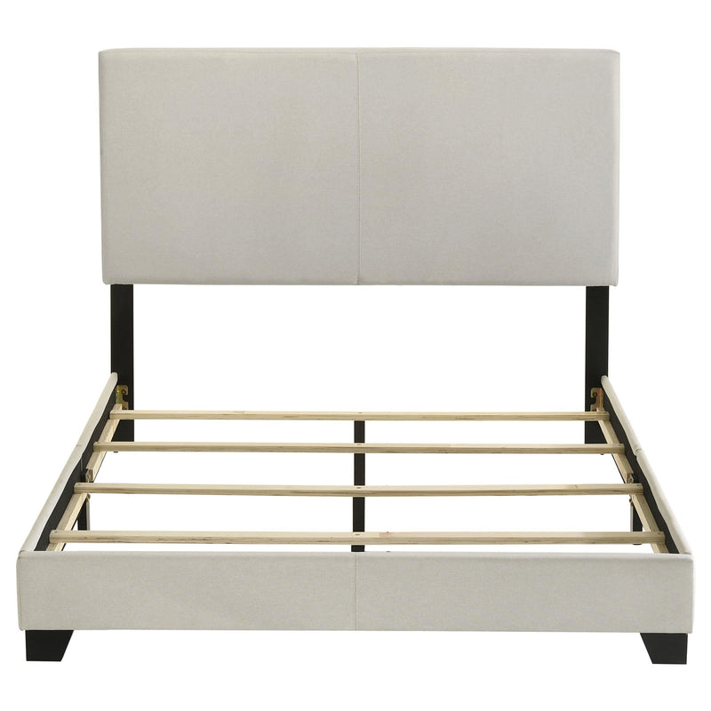 Dorian Fabric Upholstered Full Panel Bed Cream - 300852F