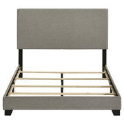 Dorian Fabric Upholstered Full Panel Bed Taupe - 300851F