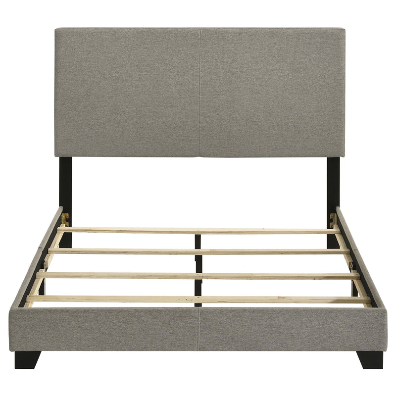 Dorian Fabric Upholstered Full Panel Bed Taupe - 300851F