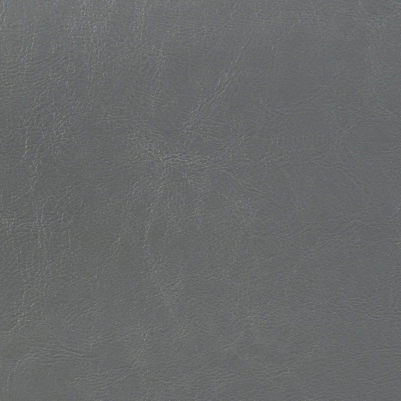 Dorian Faux Leather Upholstered Eastern King Panel Bed Grey - 300763KE