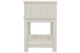 Dorrinson White Nightstand - Gate FurnitureNightstand