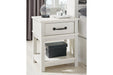 Dorrinson White Nightstand - Gate FurnitureNightstand
