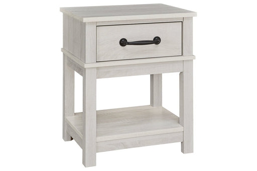 Dorrinson White Nightstand - Gate FurnitureNightstand